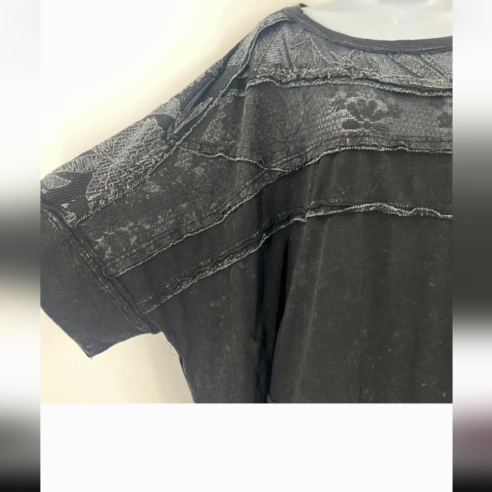 🖤 Oli & Hali Black Layered Boho Top 🖤 - Picture 4 of 7